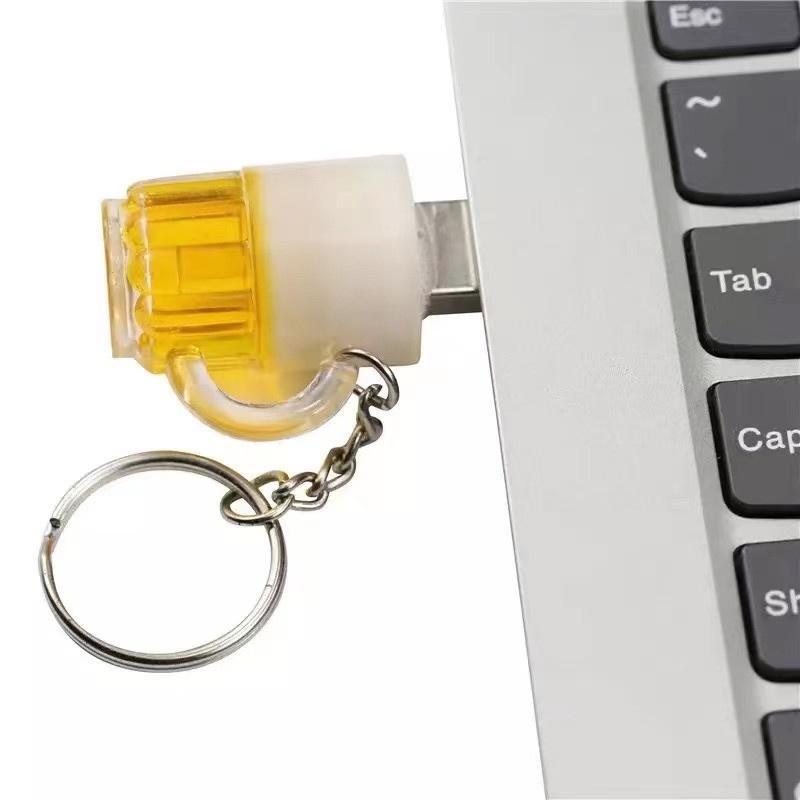 Usb 1GB 2GB 4GB 8GB 16GB 32GB 64GB 128GB Hình Ly Bia Hoạt Hình