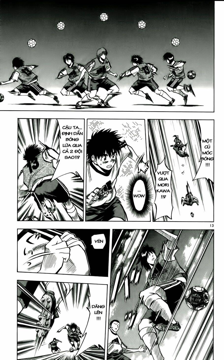 vũ điệu trên sân cỏ - fantasista chapter 48 13