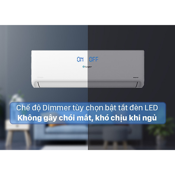 Điều Hòa - Máy Lạnh Casper Inverter 1 chiều 12000BTU GC-12IS32 - Giao toàn quốc - Hàng chính hãng