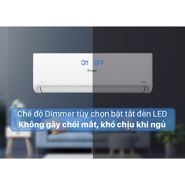 Điều Hòa - Máy Lạnh Casper Inverter 1 chiều 12000BTU (1.5HP) GC-12IS32 - Giao toàn quốc - Hàng chính hãng