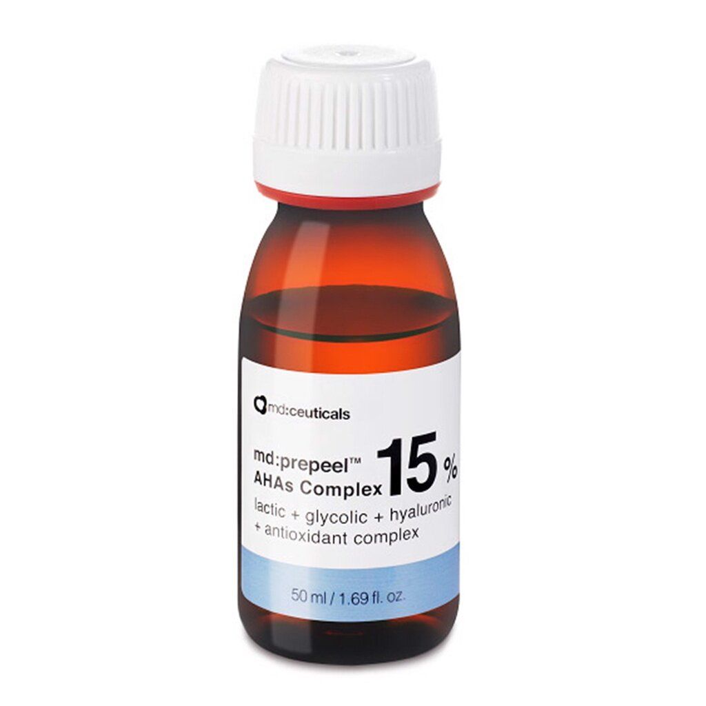 Thay da sinh học trắng sáng da &amp;amp; căng bóng da Md:prepeel Beta&amp;amp;AHAs Complex 15% (50ml)