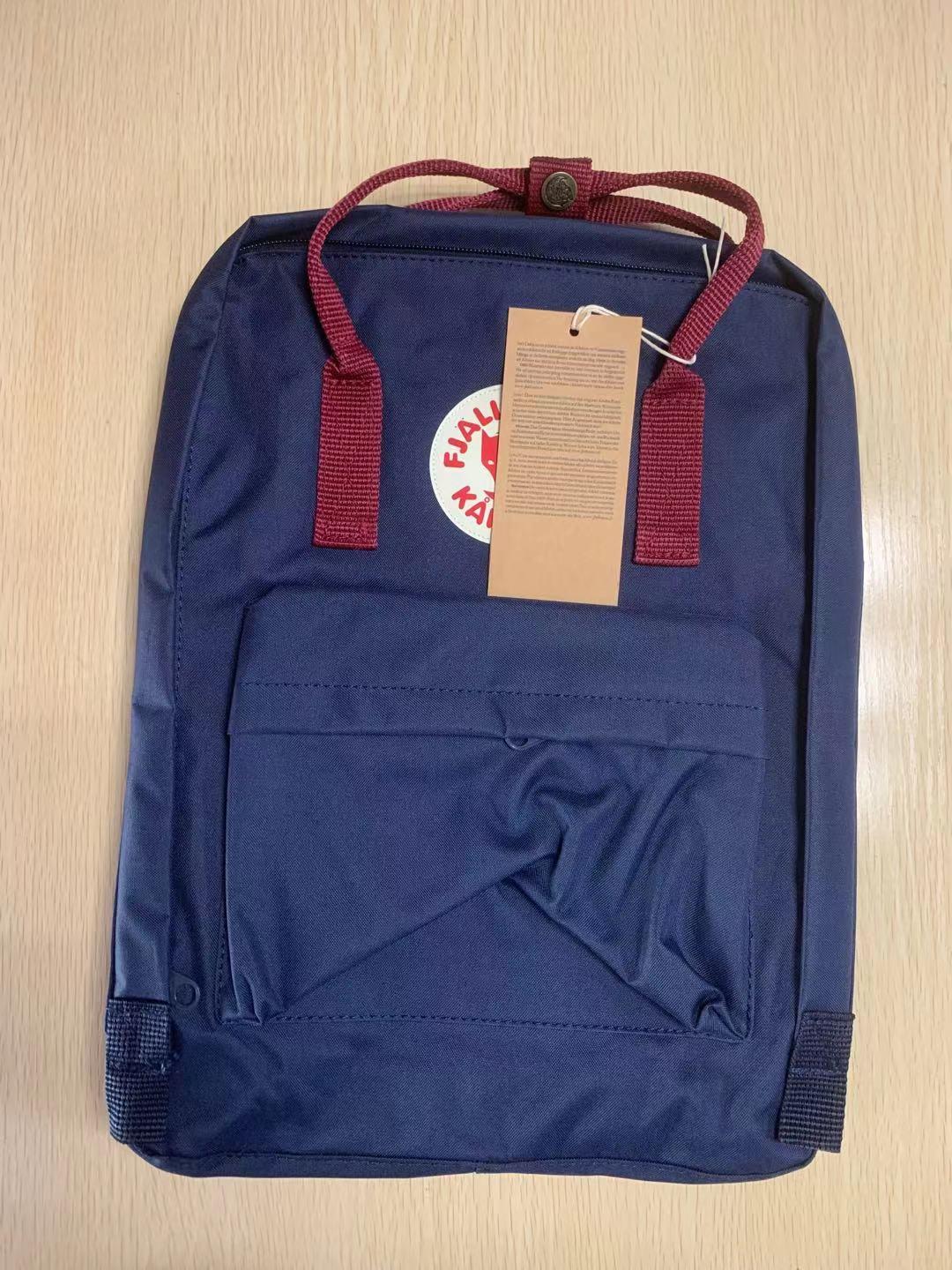 Cáo Ba Lô Fjallraven Ba Lô Đi Học Cổ Điển Thiết Kế Kạn Lưng Cho Nữ Trẻ Em Học Ken Túi Thiết Kế