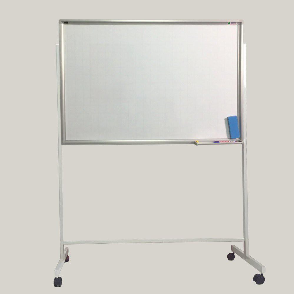 Bảng từ trắng chân di động, KT: 90x120cm