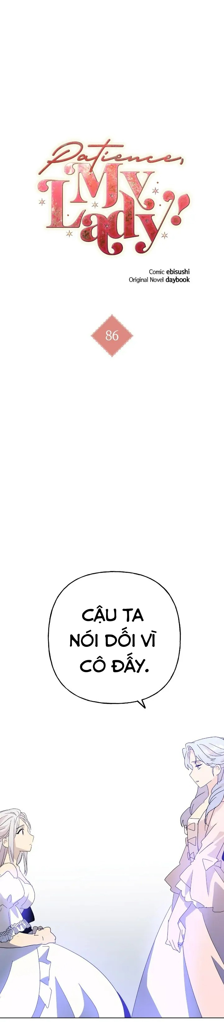 bình tĩnh nào, tiểu thư! chapter 86 2