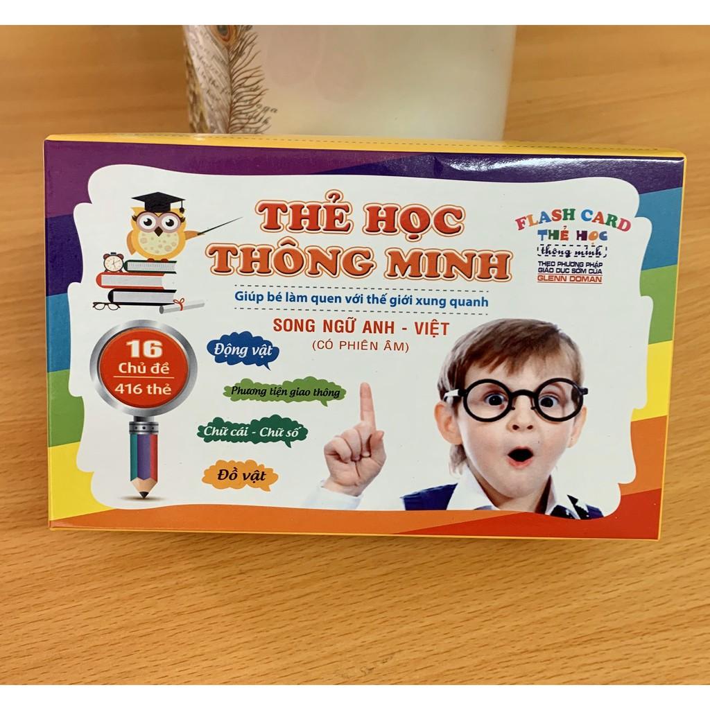 Bộ thẻ thông minh 416 thẻ cho sự phát triển của bé