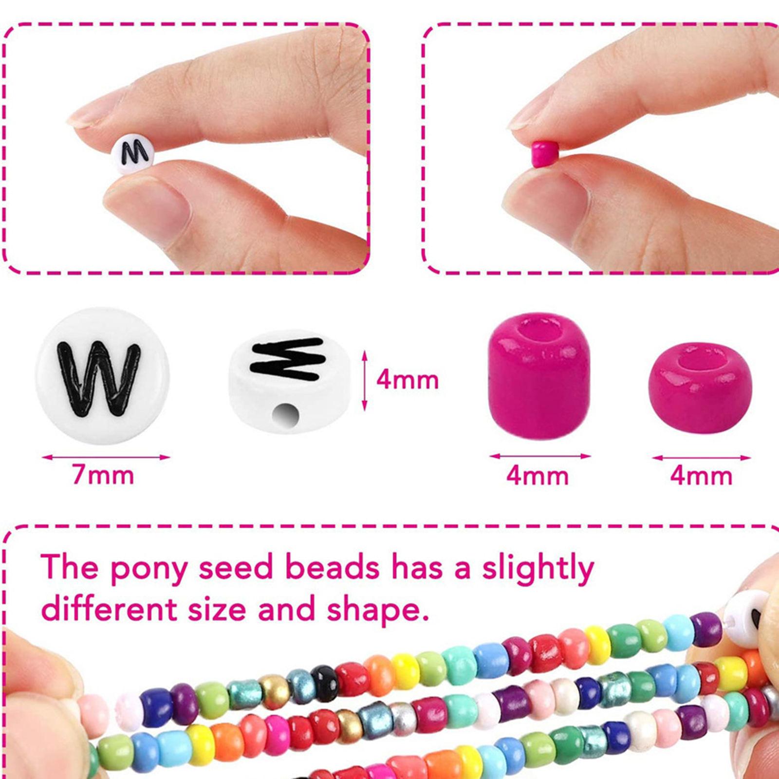 Glass Seed Beads Loose Scissor DIY Bracelets Jewelry Making Finding Supplies