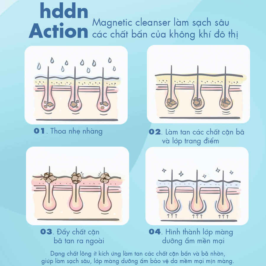 Dầu Tẩy Trang Lực Hút Nam Châm SNP