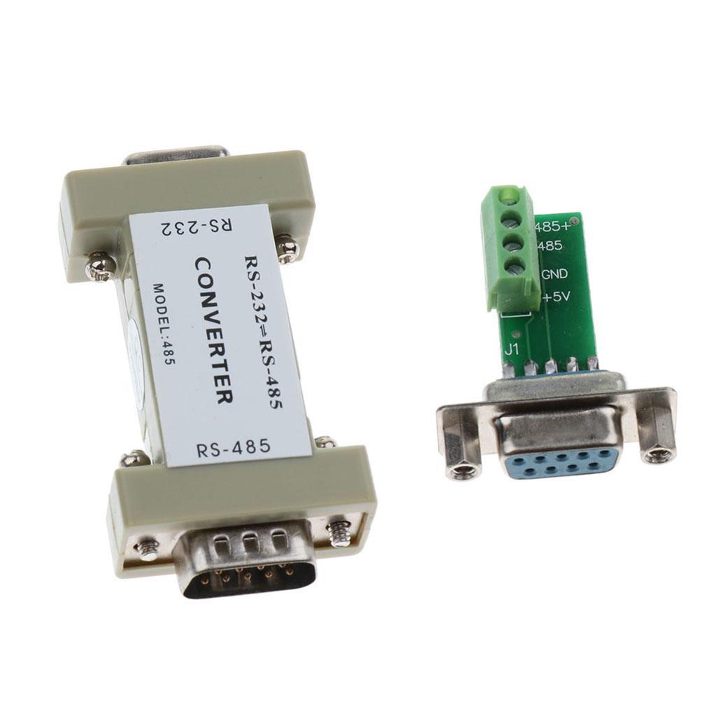 RS232 to RS485 Communication Data Converter Adapter with Conenctor