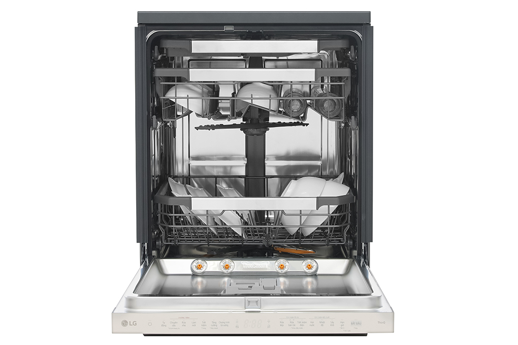 Máy rửa bát chén LG LDT14BGA3 - Sức chứa 14 bộ chén đĩa - 10 chế độ rửa đa dạng - Hàng chính hãng
