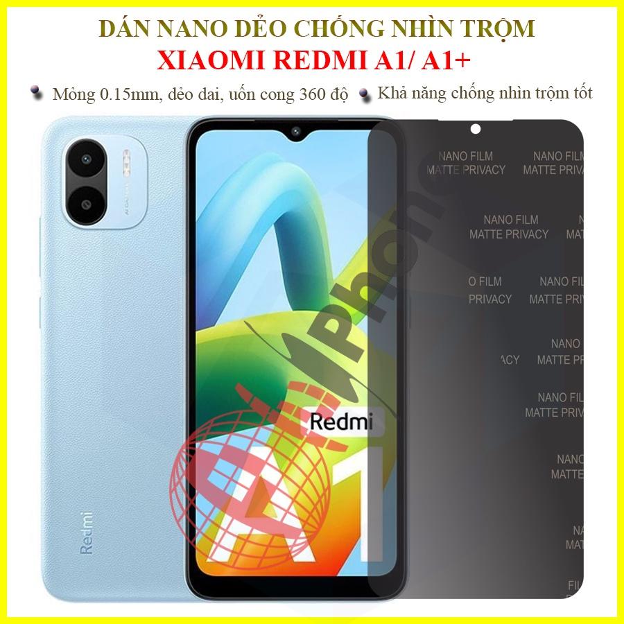 Dán chống nhìn trộm cho Xiaomi Redmi A1/ A1+ (A1 Plus) - Dán nano dẻo