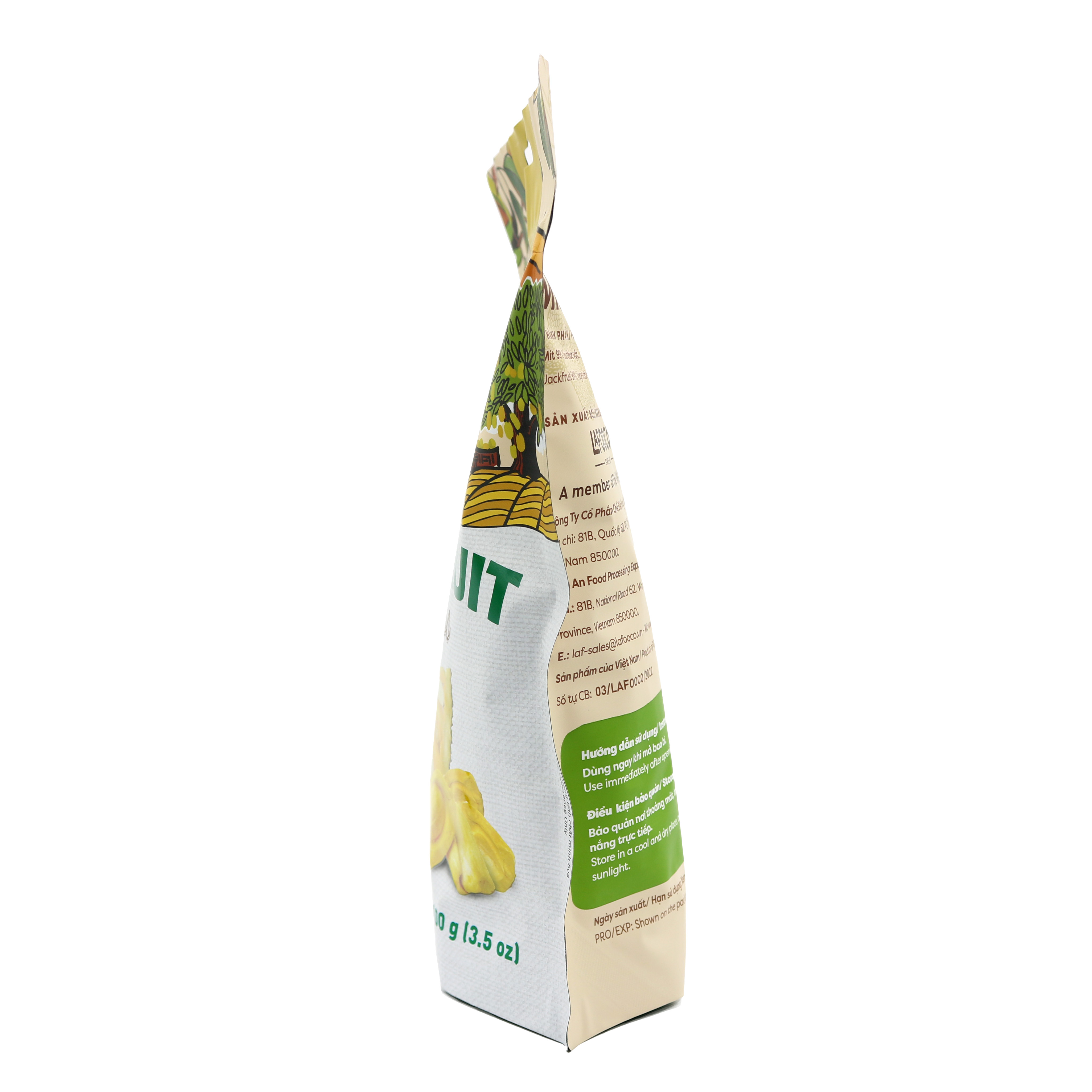 Mít Sấy Giòn LAFOOCO 100g Xuất Khẩu
