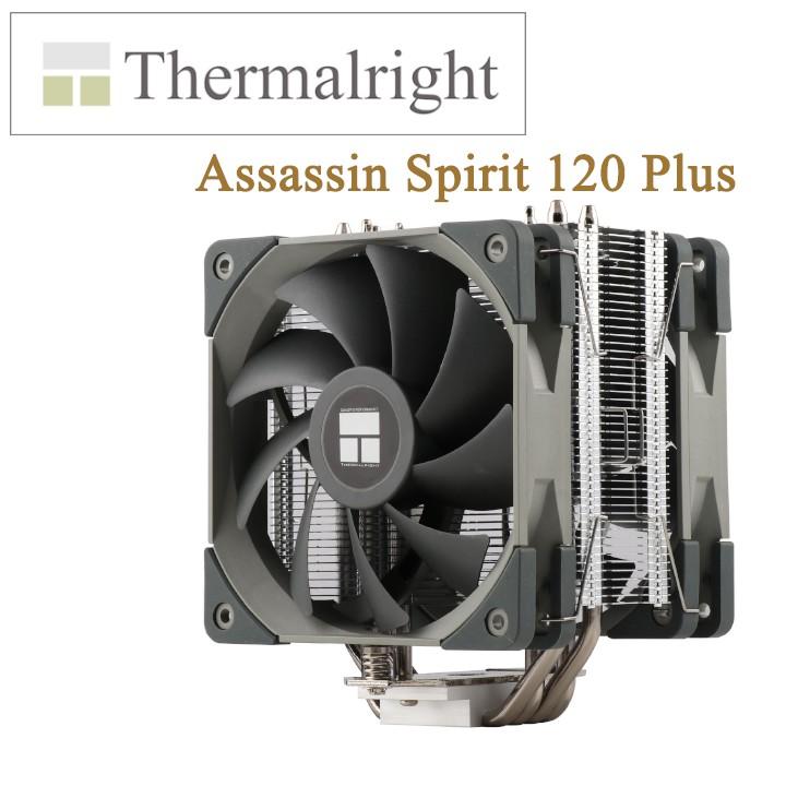 Quạt tản nhiệt cpu Thermalright Assassin Spirit 120 Plus AS120 - 2 quạt, 4 ống mạ Nickel, hiệu năng giảm nhiệt tốt
