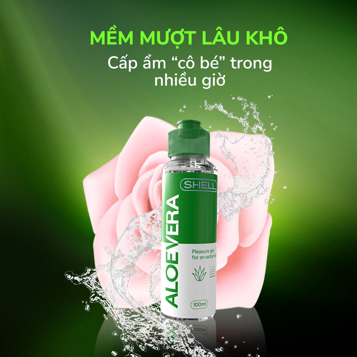 Gel bôi trơn tinh chất lô hội - Shell Aloe