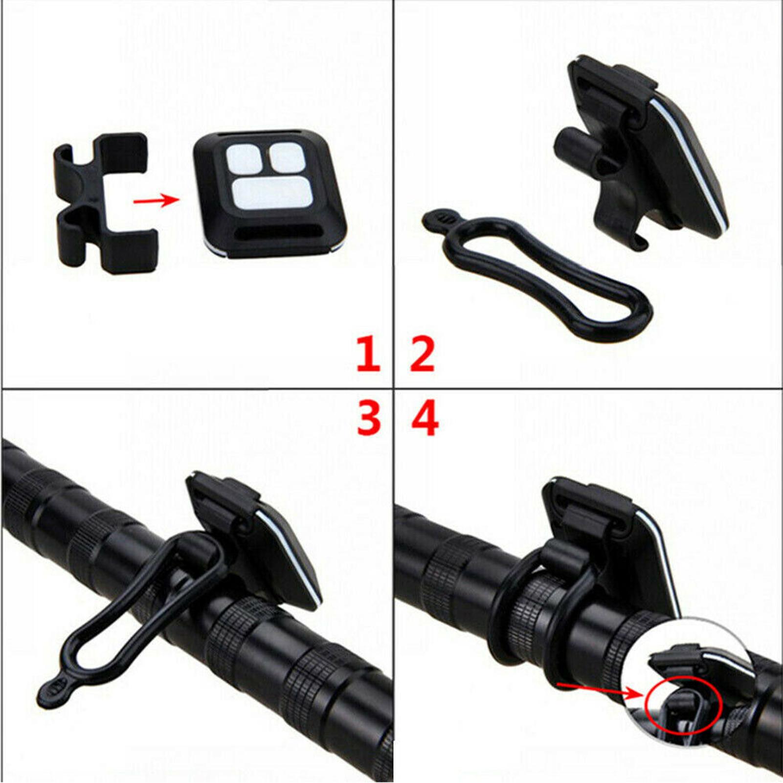 Đèn Hậu Cảnh Báo Chống Nước Dành Cho Xe Đạp