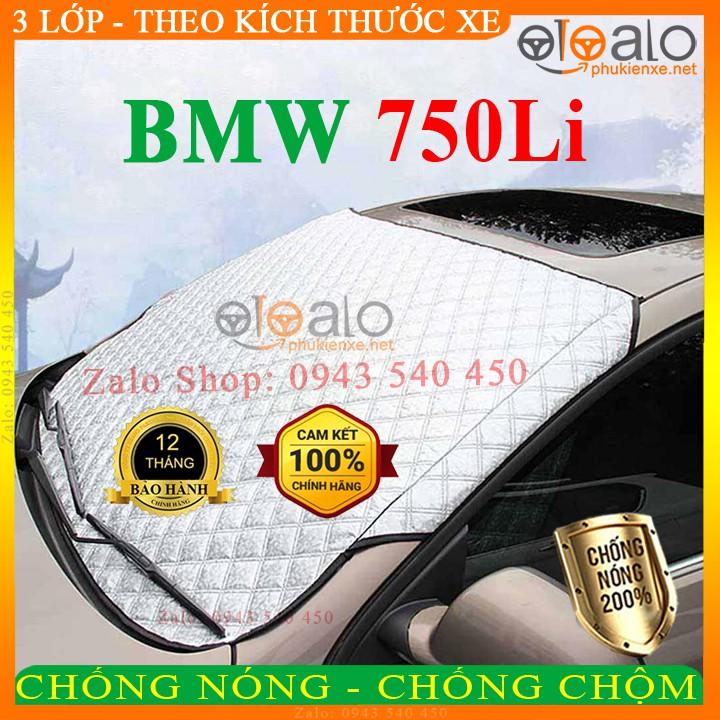 Bạt Phủ Ô Tô BMW 750Li Cao Cấp 3 Lớp Chống Nắng Nóng Chống Nước Chống xước | OTOALO