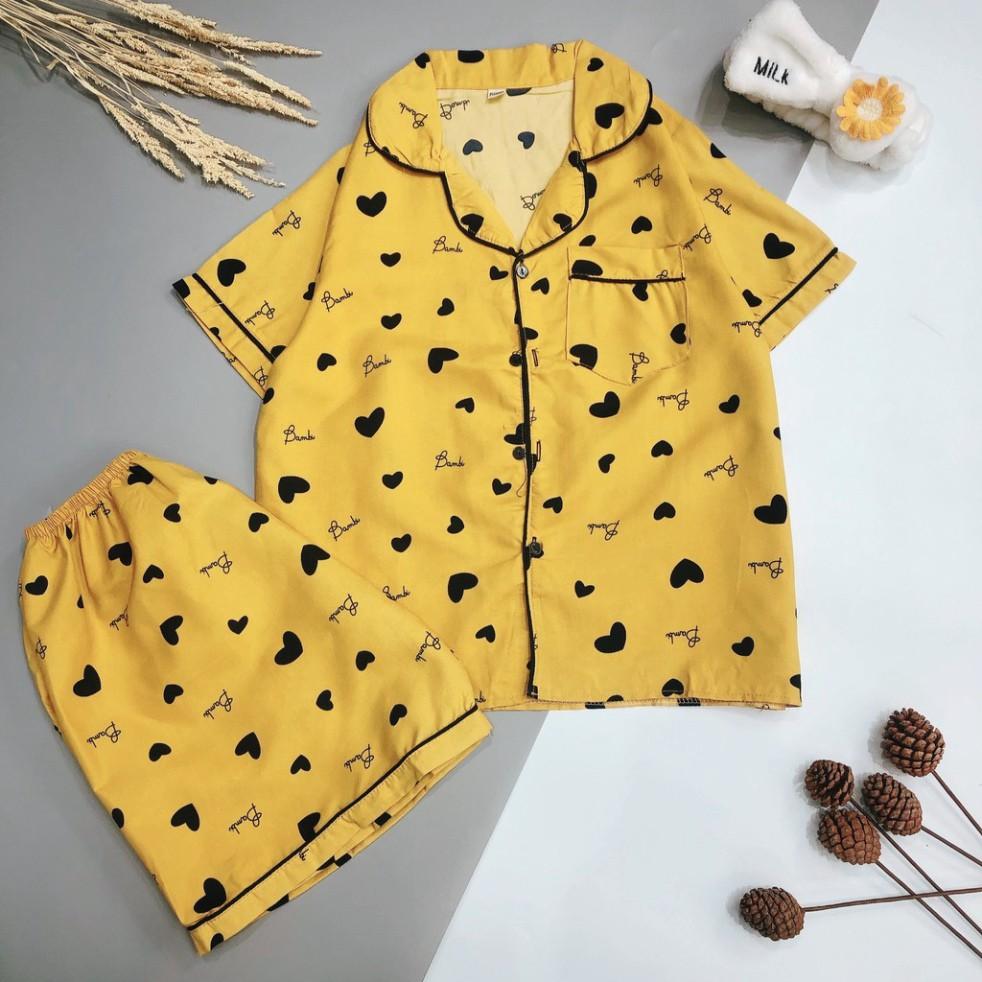 đồ ngủ pyjama-Bộ Ngủ Pijama bảng màu mới nhất