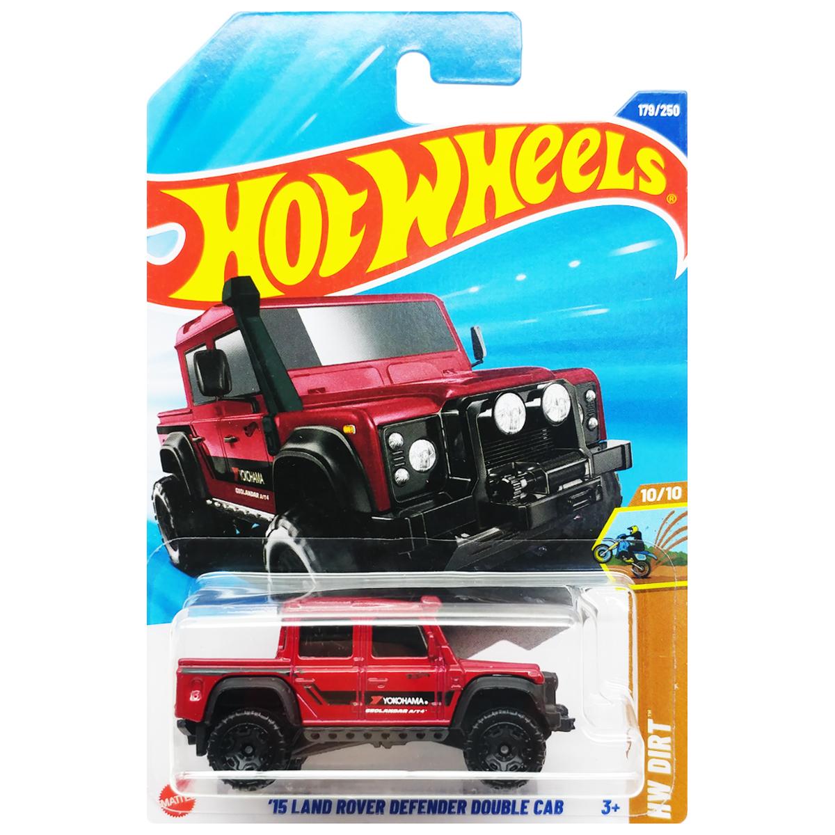 Siêu Xe Hot Wheels C4982 - 179/250 - 15 Land Rover Defender Double Cab
