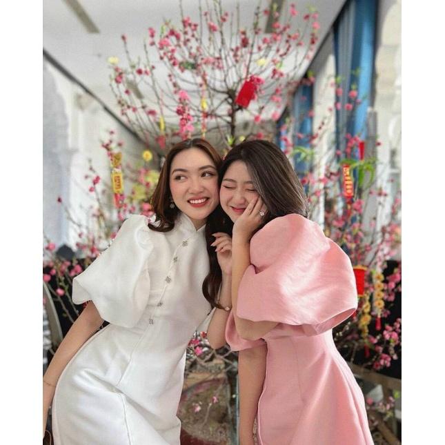 ĐẦM CỔ TÀU TAY PHỒNG DU XUÂN