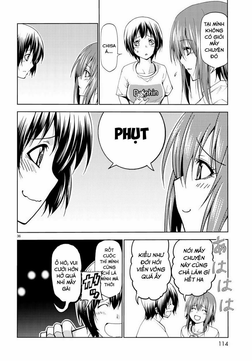 cô gái thích lặn - grand blue chapter 55 36