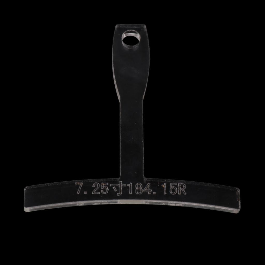 Electric Acoustic Guitar Bass Fingerboard Ruler Fret Ruler Luthier Tool