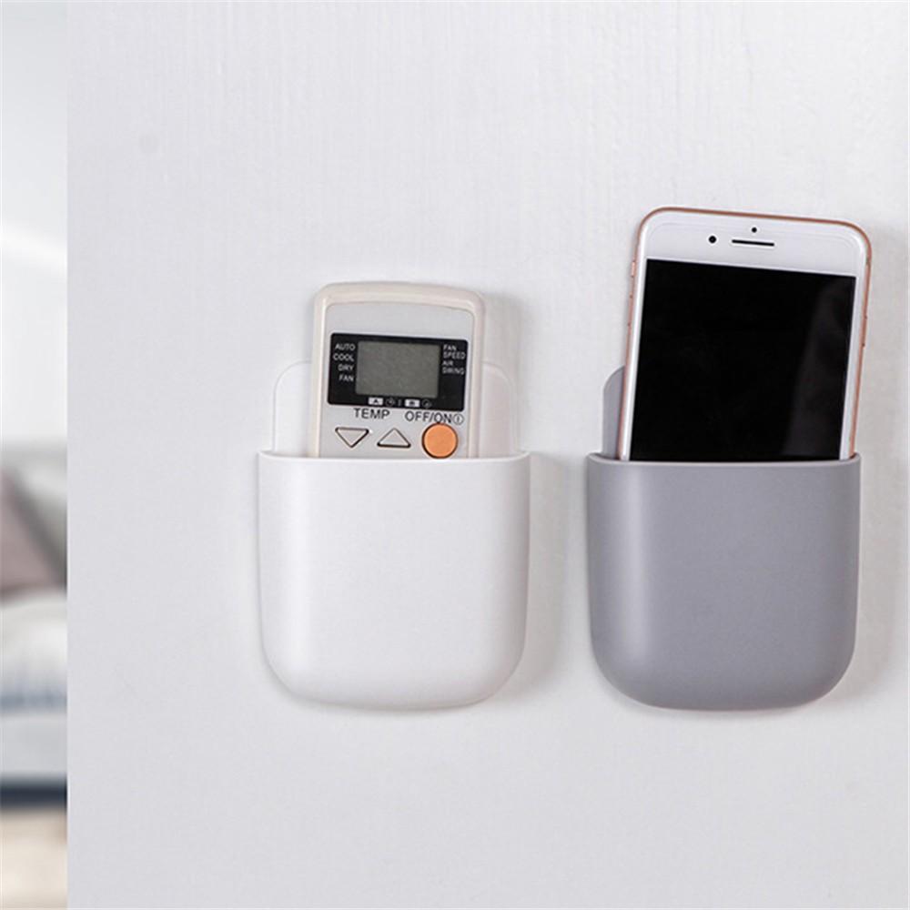 Khay để điều khiển, giá để remote để đồ dán tường tiện lợi