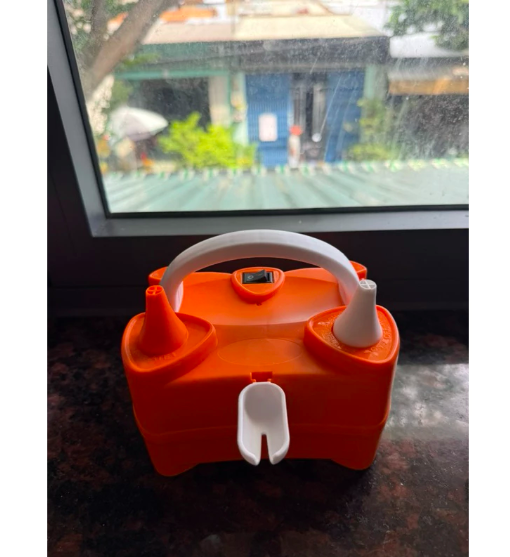 MÁY BƠM BÓNG BAY ĐIỆN MINI 2 ĐẦU CÔNG SUẤT CAO - DỄ DÀNG SỬ DỤNG CHO TRANG TRÍ TIỆC