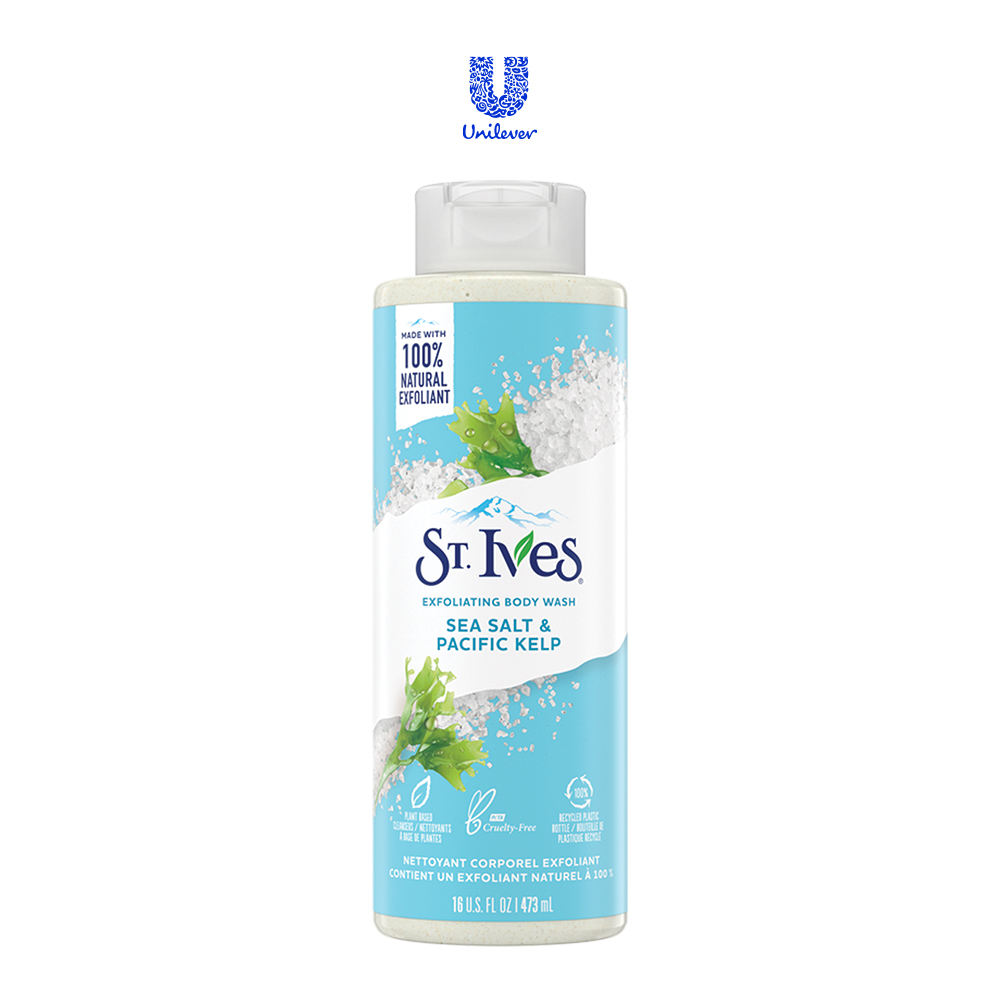 Sữa tắm dưỡng da St.Ives Trái Mơ/ Yến Mạch và Bơ/ Muỗi Biển/ Cam Chanh 473ml