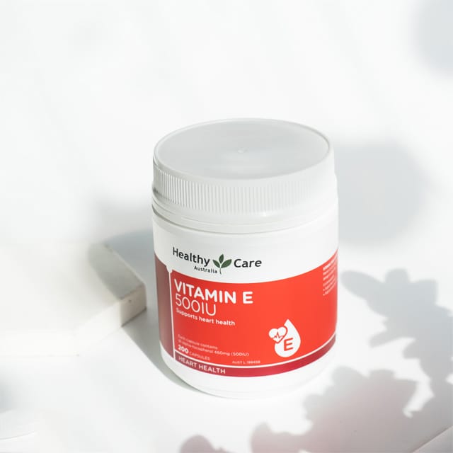 Viên uống bổ sung vitamin e Healthy Care Úc chống lão hóa, làm sáng da tăng cường sức khỏe