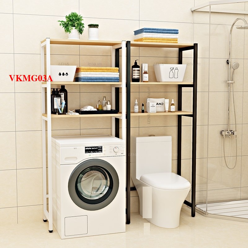 Kệ để máy giặt cửa trên - Nội thất lắp ráp Viendong Adv