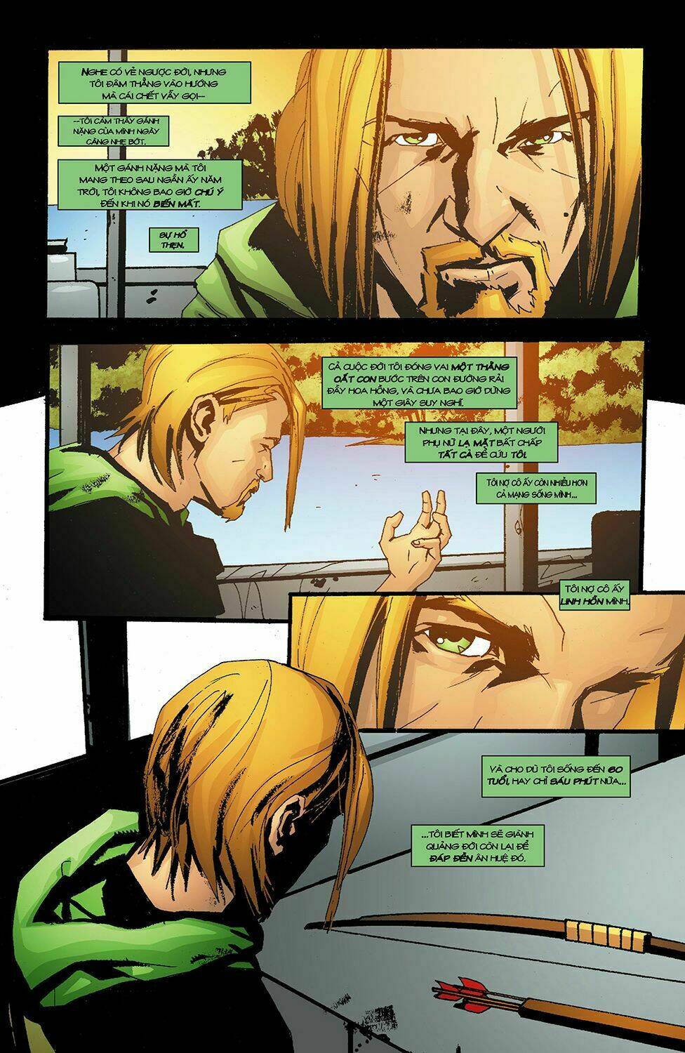 green arrow: year one chapter 5 7