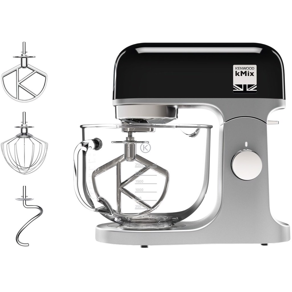 Máy trộn đa năng Kenwood Kmix Standmixer KMX754.BK - Tô thủy tinh - Hàng chính hãng