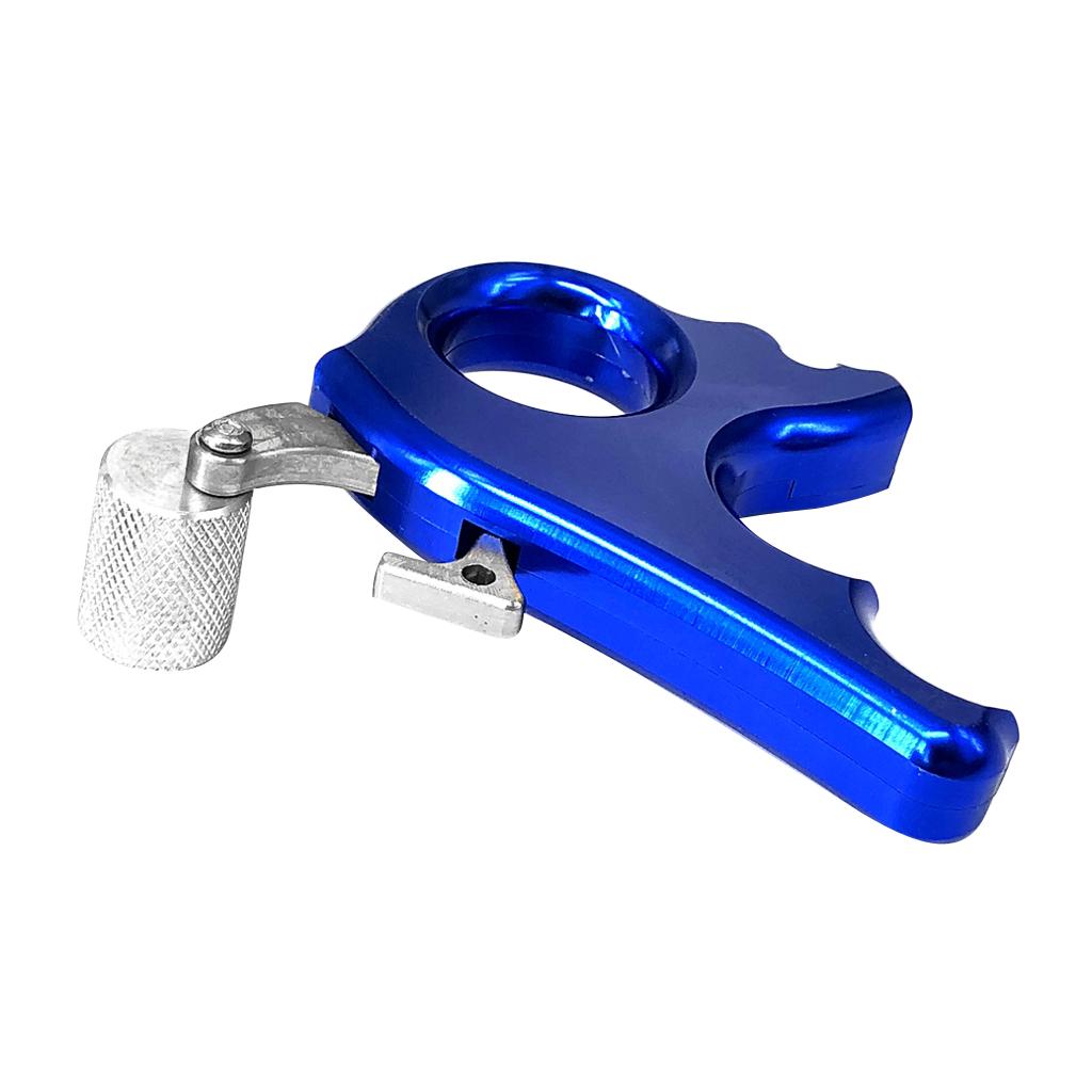 3 Finger Archery Compound Bow Release Aid Thumb Grip Ambidextrous Black