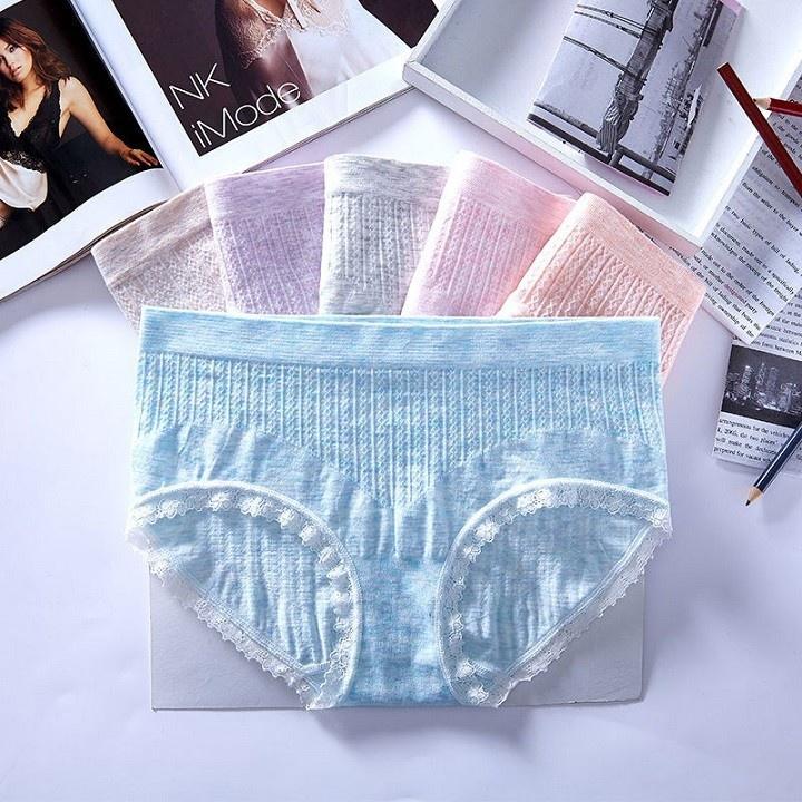 Hộp 5 Quần Lót Nữ HỘP Trắng Kháng Khuẩn