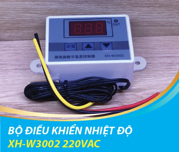 Bộ Cảm Biến - Điều Khiển Nhiệt Độ XH-W3002 AC 220V - 1500W