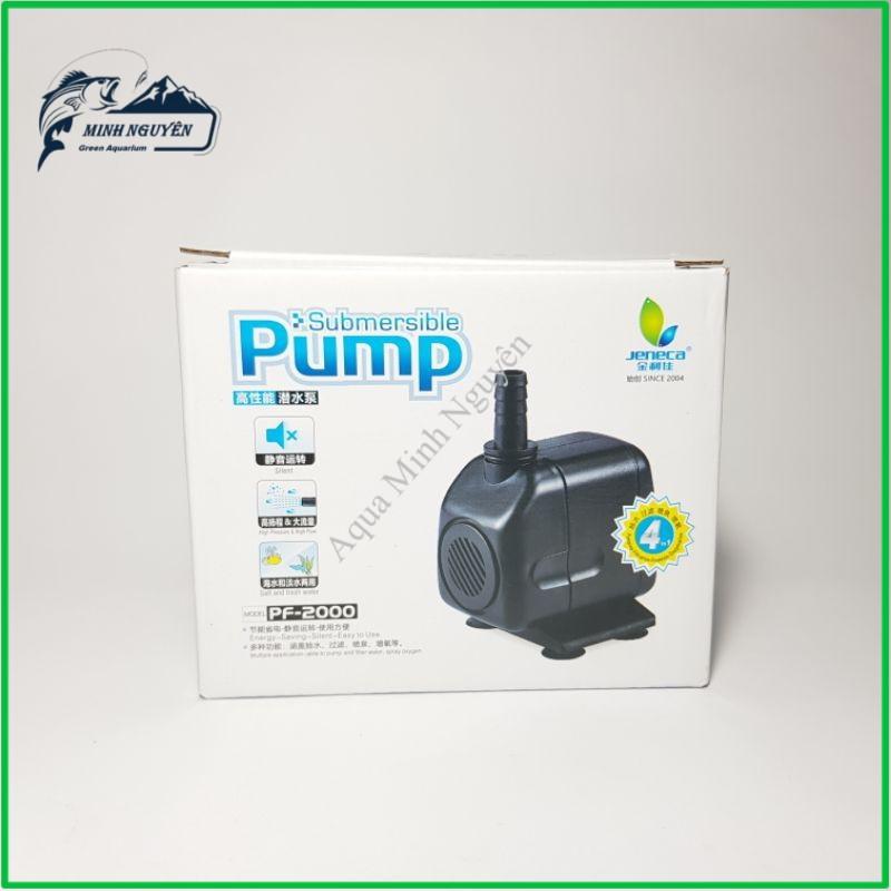 Bơm nước bể cá Jeneca PF-2000 1300 Lít/H 26w máy bơm nước chìm mini cho bể cá cảnh hồ cá cảnh
