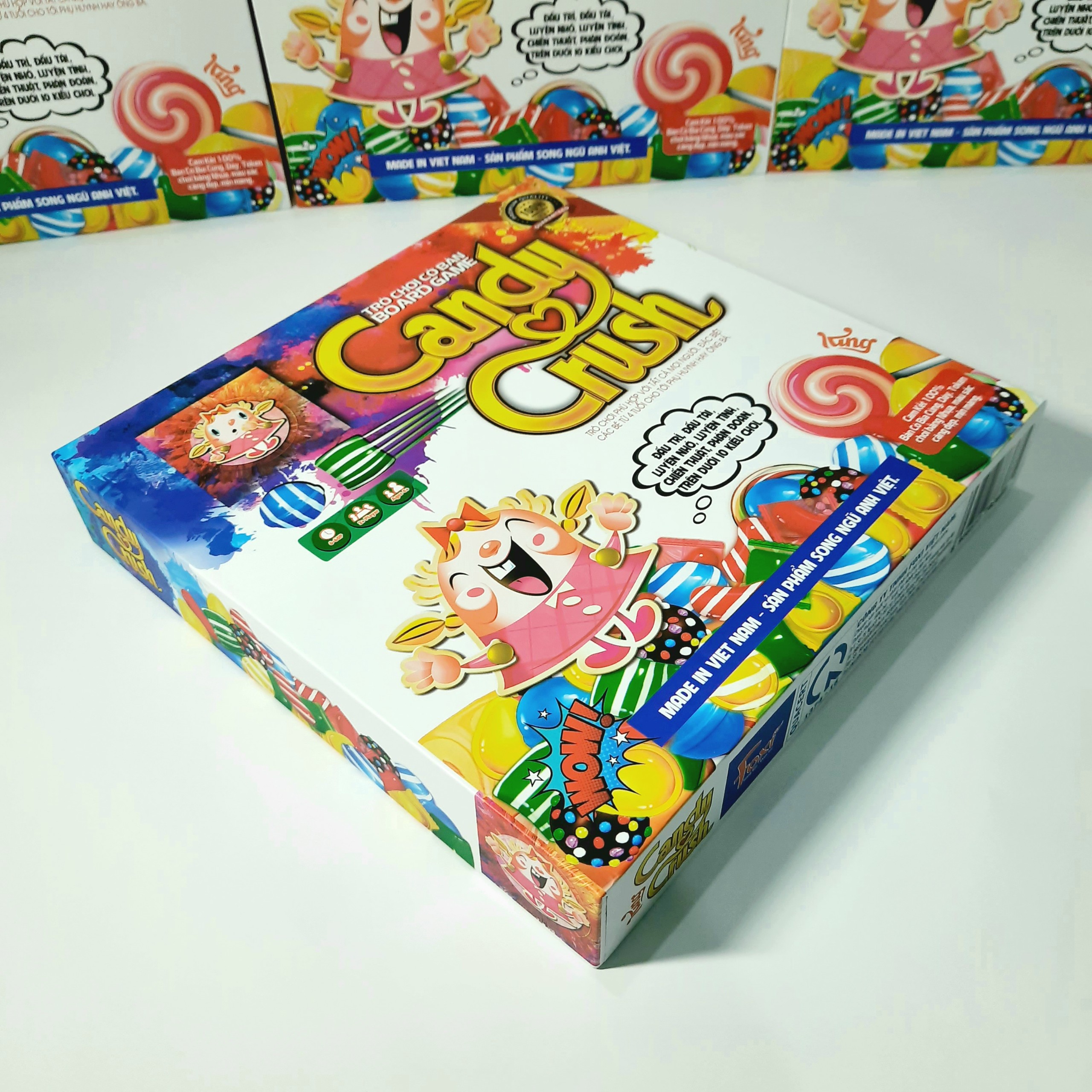 Board game-Candy Crush Foxi-đồ chơi phát triển tư duy-tăng trí nhớ-dễ chơi-vui nhộn