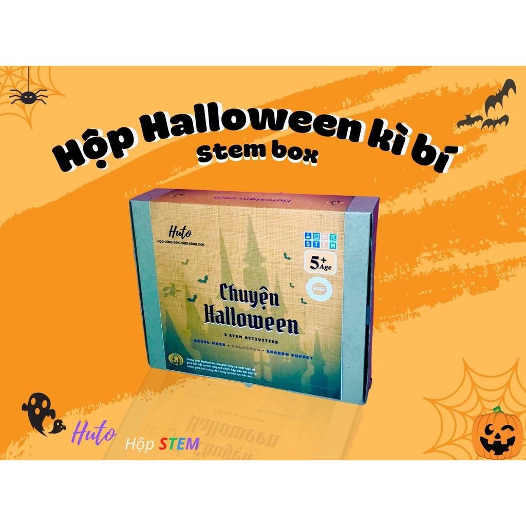 Đồ chơi Halloween - Hộp Halloween kì bí - Combo 3 trong 1, đồ chơi giáo dục