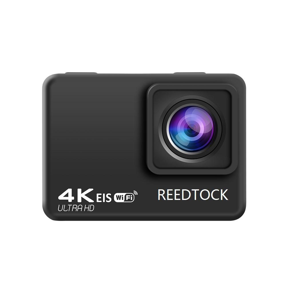 Camera hành động 4K 60fps camera 24MP 2.0 Touch LCD 4X EIS Dual Màn hình WiFi Điều khiển từ xa Waterproof Water