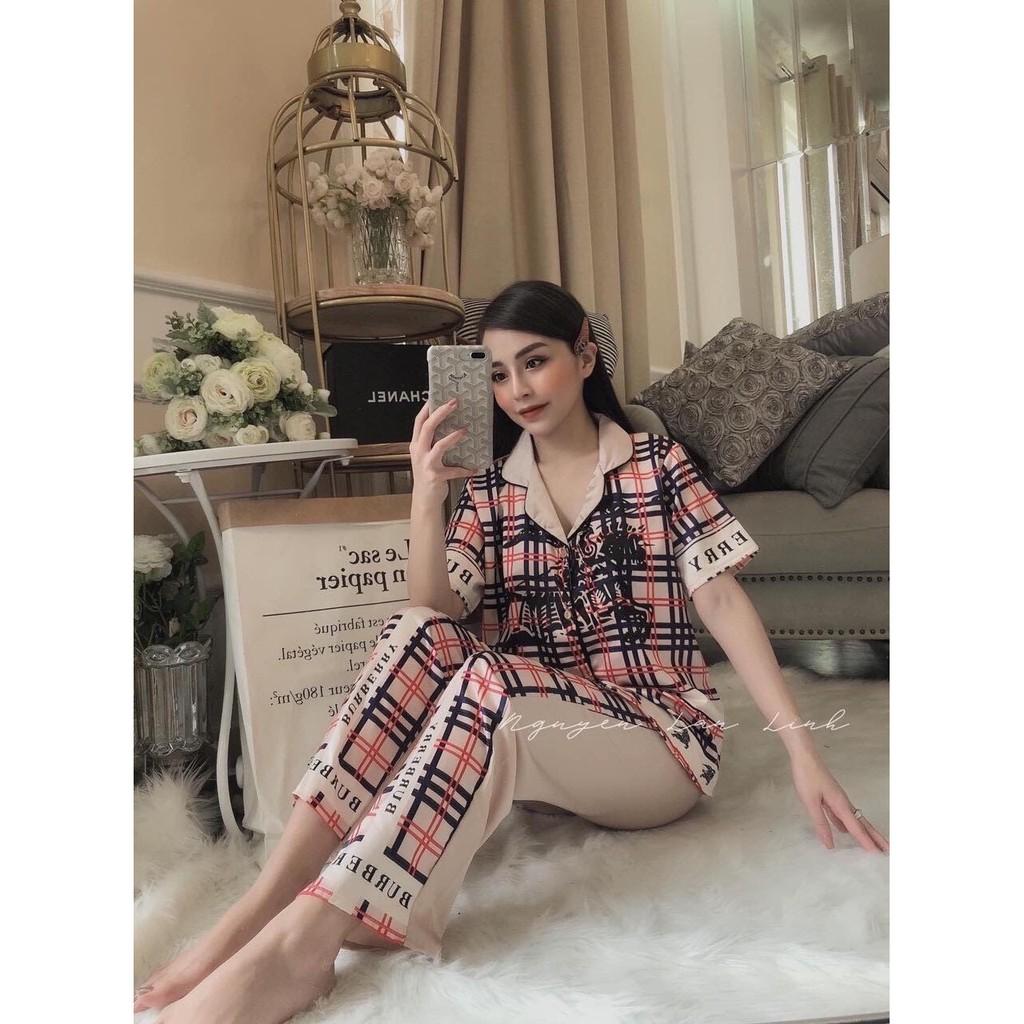 Bộ lụa pijama thiết kế