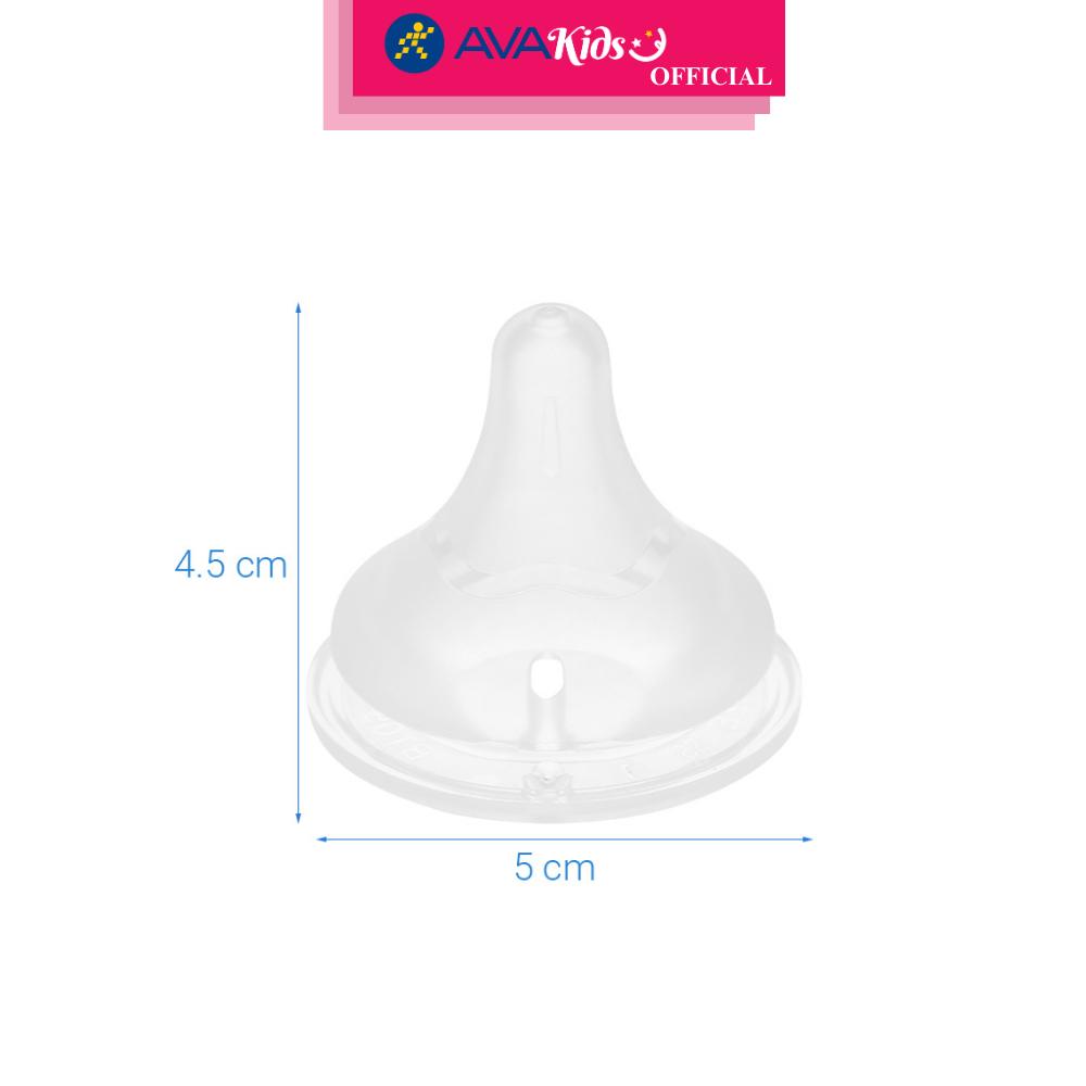 Bình sữa nhựa PPSU Pigeon Softouch Plus WN3 cổ rộng 160 ml (0 - 3 tháng) - Hàng Chính Hãng