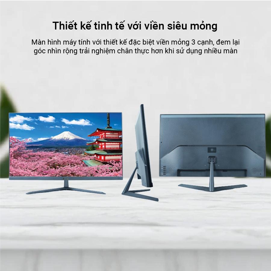 Màn hình may tính Tomko GE273Q 27 inch Full 3 viền 2K 75Hz (HDMI+VGA+DC) - siêu rẻ siêu chất lượng - Hàng chính hãng