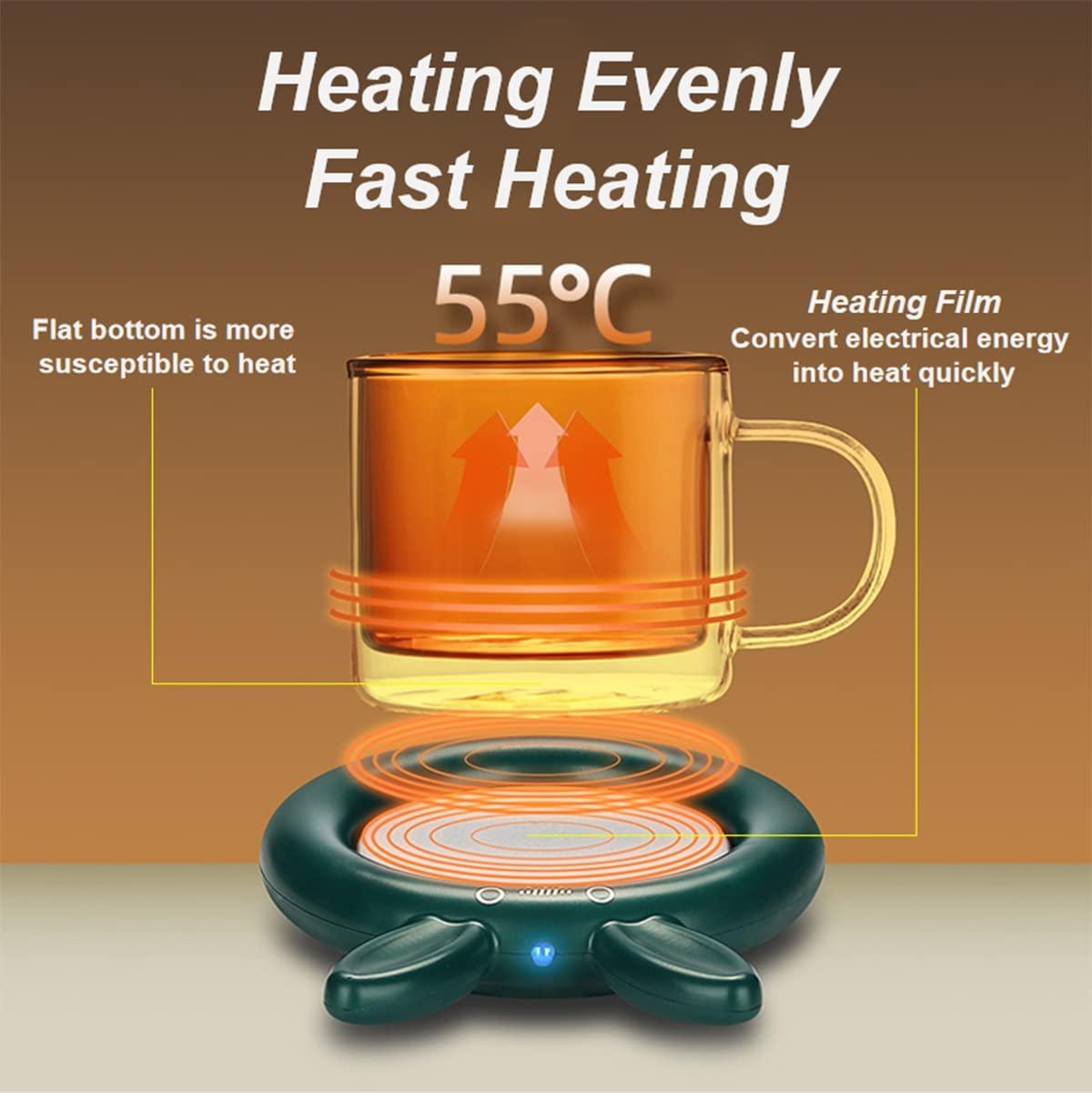 Ấm tách cà phê, ấm tách điện để bàn, máy hâm cà phê di động