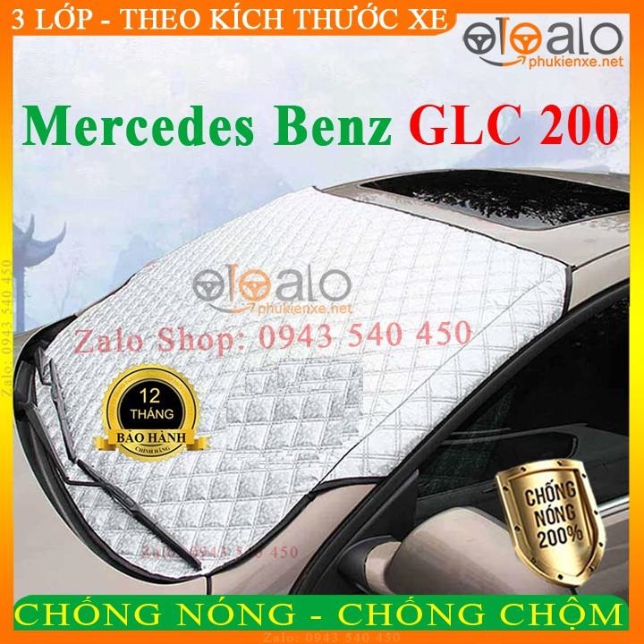 Bạt Phủ dành cho Ô Tô Mercedes Benz GLC 200 Cao Cấp 3 Lớp Chống Nắng Nóng Chống Nước Chống xước