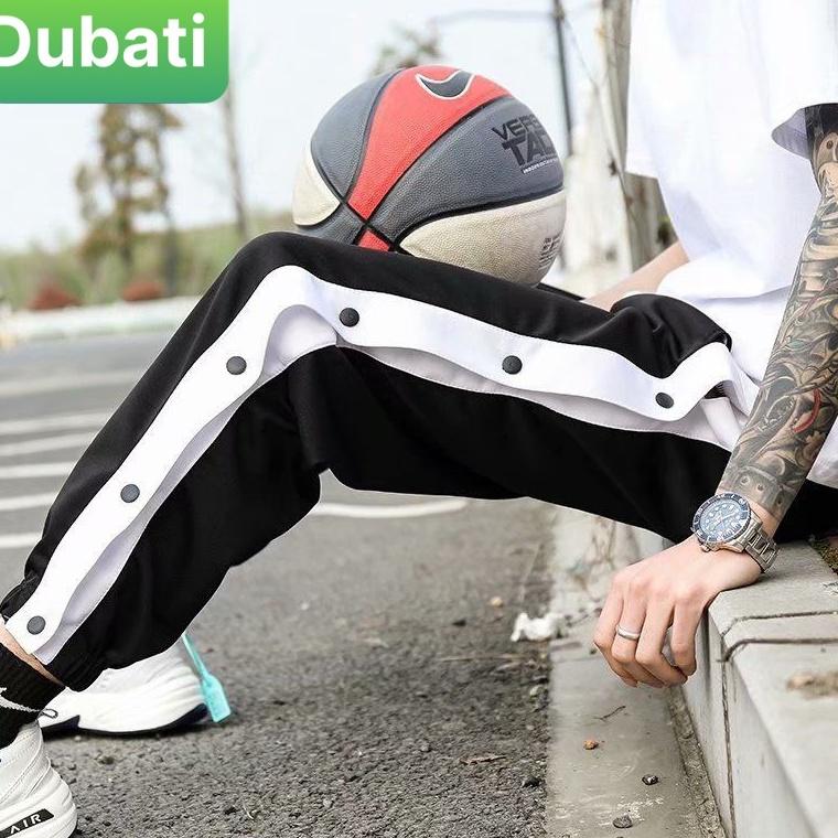 QUẦN JOGGER THỂ THAO NAM NỮ UNISEX CHẤT NỈ DÀY DA CÁ ỐNG SUÔNG RỘNG 7 CÚC BẤM THỜI TRANG THU ĐÔNG VIP 2022 - DUBATI FÁHI