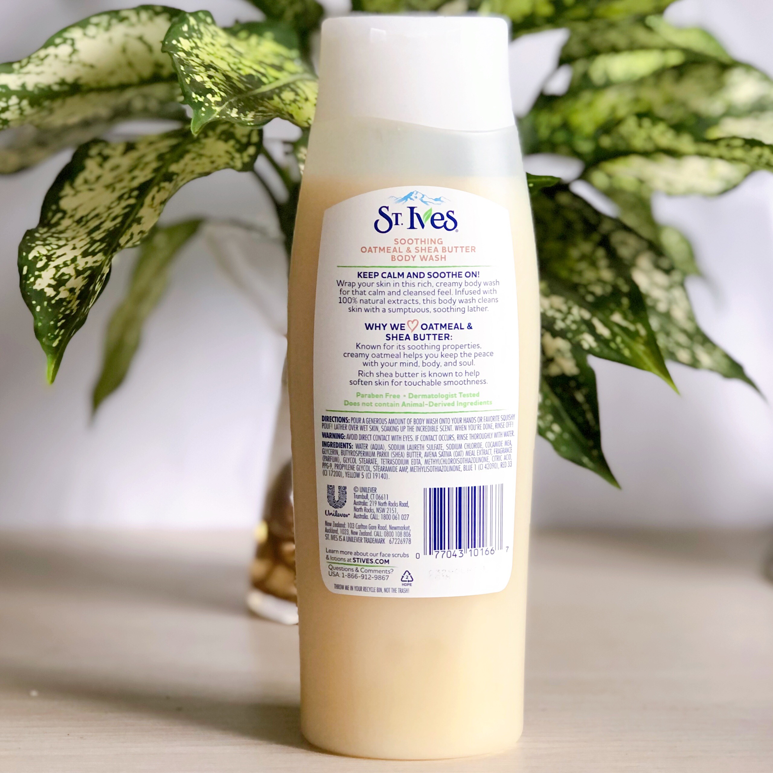 SỮA TẮM ST.IVES BODY WASH TẨY TẾ BÀO CHẾT YẾN MẠCH 400ML