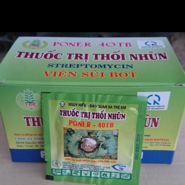 Thuốc trị thối nhũn chuyên dùng cho hoa lan dạng vien sủi