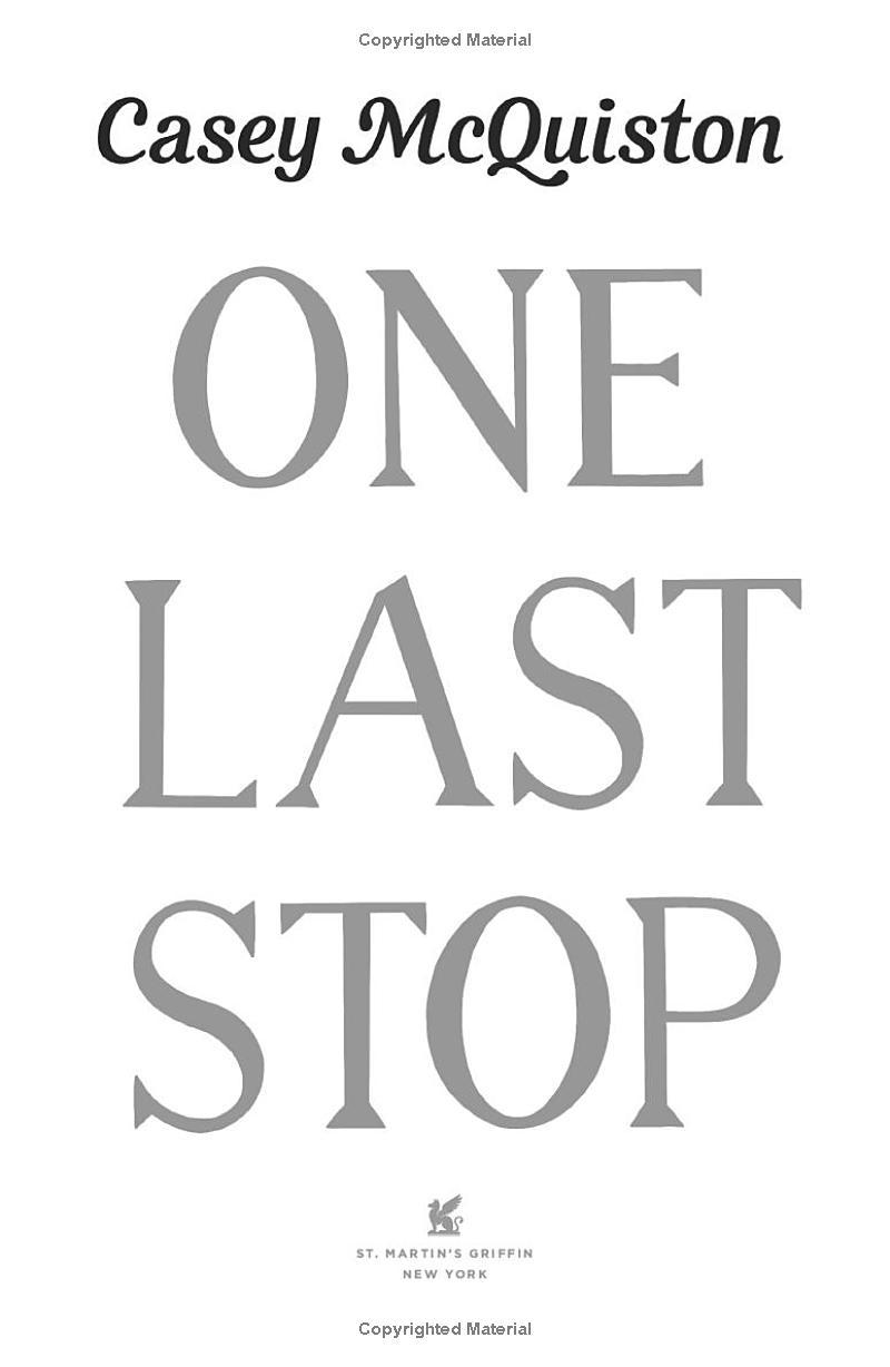 One Last Stop