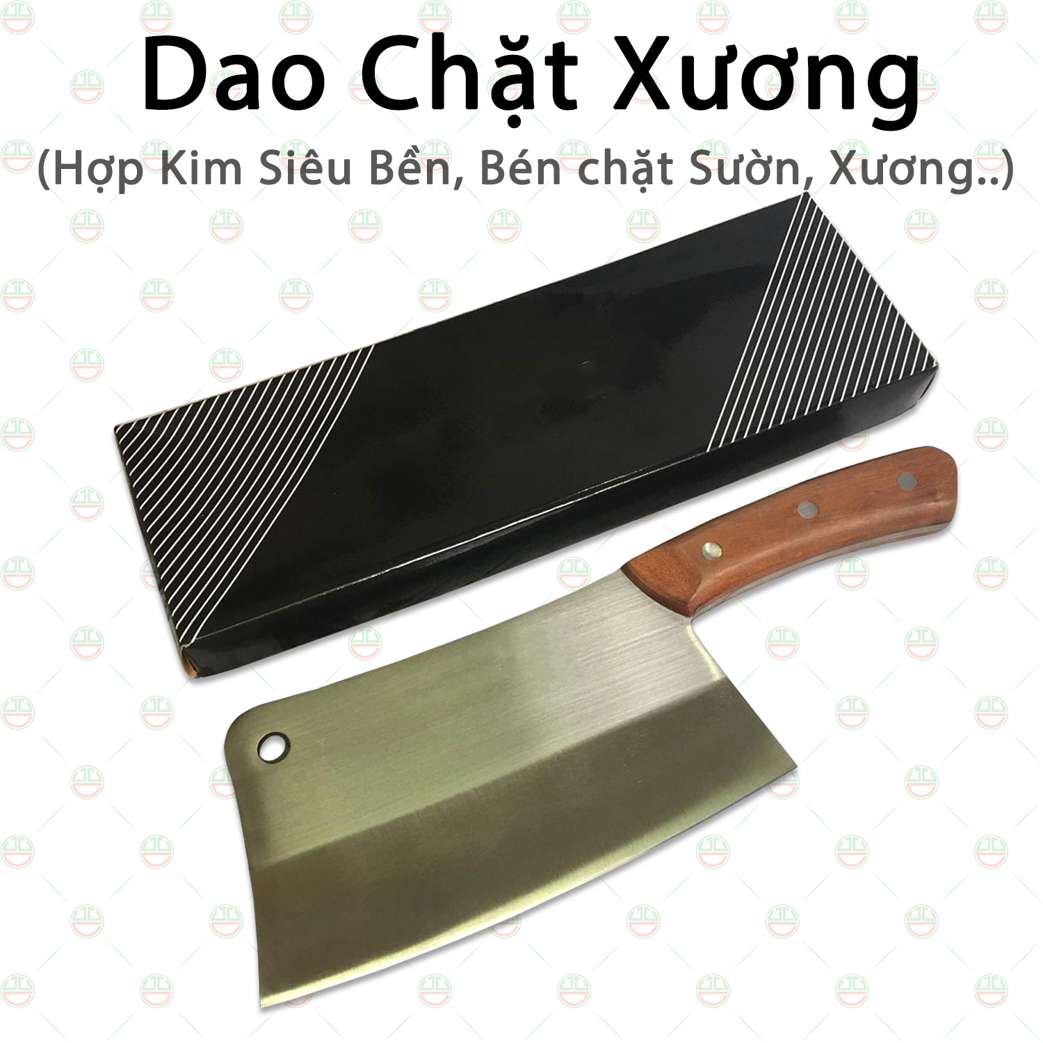 (Loại Tốt) Dao Bếp Chặt Xương Cao Cấp Nhật Bản KhoNCC Hàng Chính Hãng - NLM-DCX-SEKI (Thép Không Gỉ)