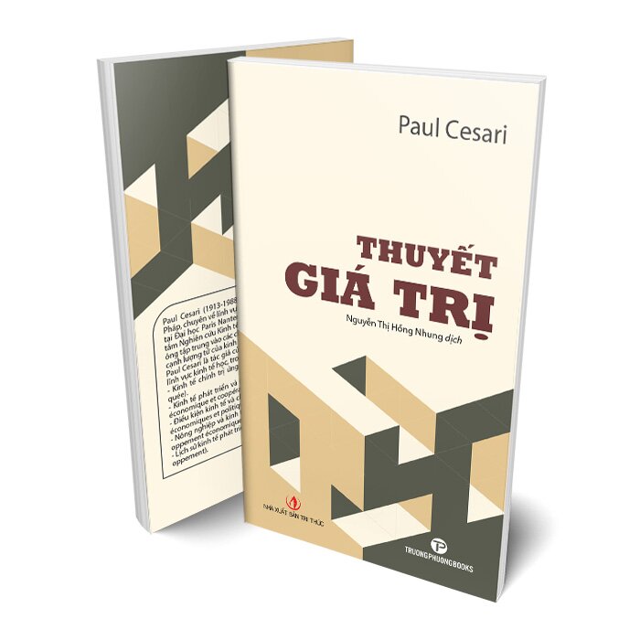 Thuyết Giá Trị - Paul Cesari – Trường Phương Books – NXB Tri Thức