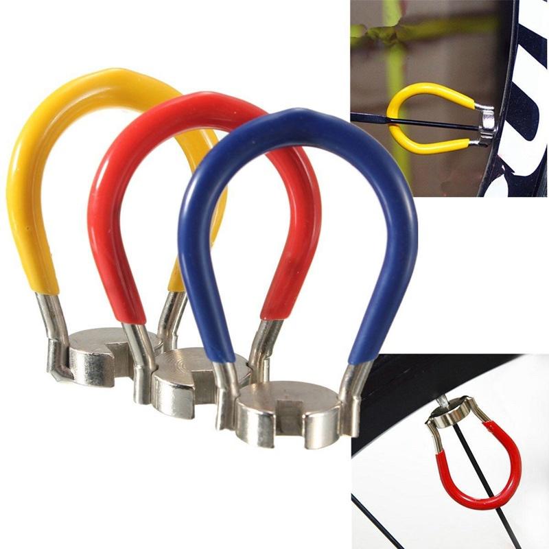 Durable Bicycle Repair Tools Spanner Portable Mini Bicycle Spoke Key Wheel Spoke Wrench Nipples Bike Wrench